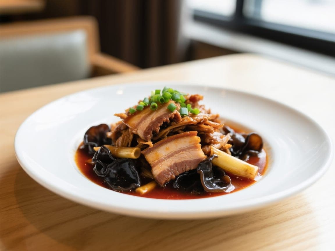 Filets de porc sautés à la sauce Yu-xiang — 鱼香肉丝