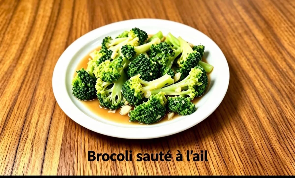 Brocoli sauté à l'ail — 蒜蓉西兰花