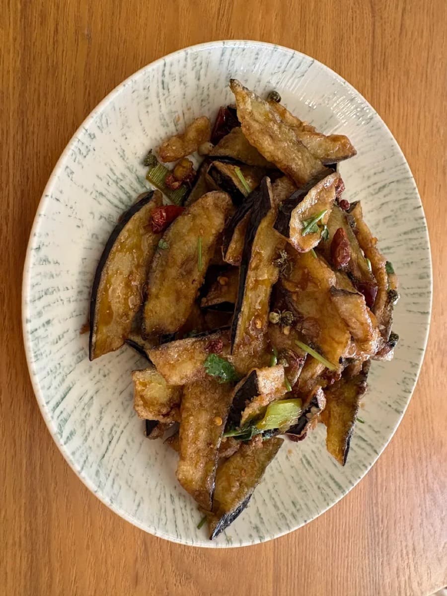 Aubergines saveur spéciale — 风味茄子