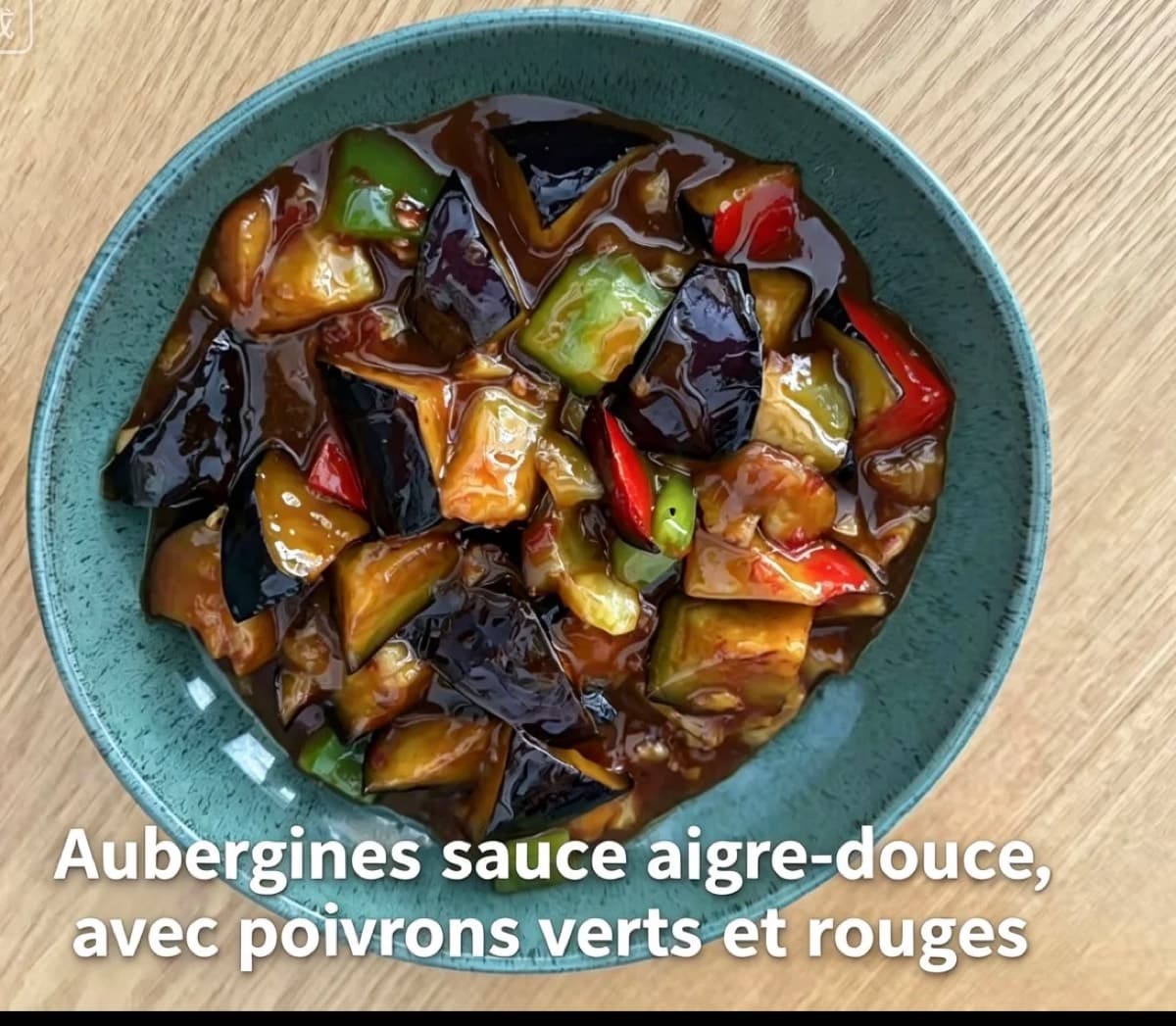 Aubergines à la sauce aigre-douce — 鱼香茄子
