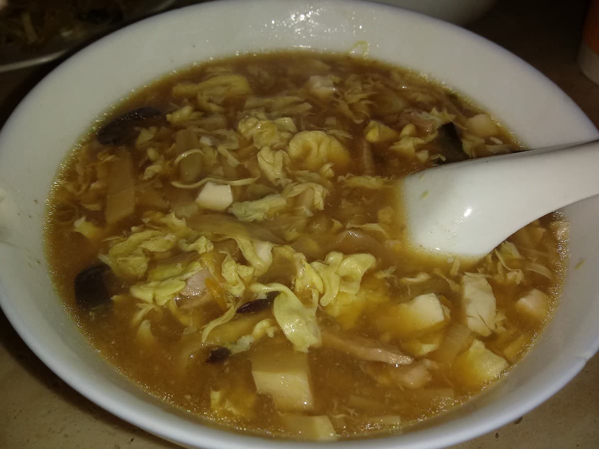 Soupe aigre et piquante de Pékin — 酸辣汤
